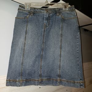 Vintage CAbi Jean Skirt